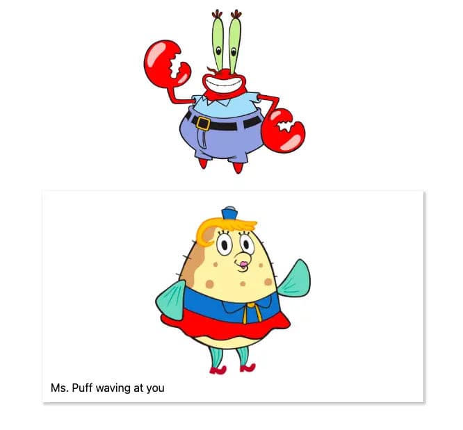 Mr. Crab Ms. Puff edit